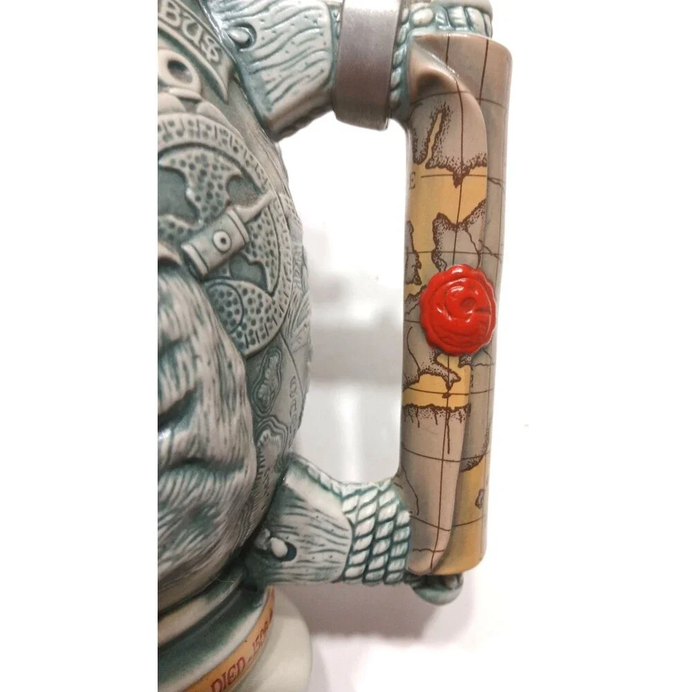 Vintage Avon 1992 Christopher Columbus New World Stein Made in Brazil #88413 - Picture 14 of 15